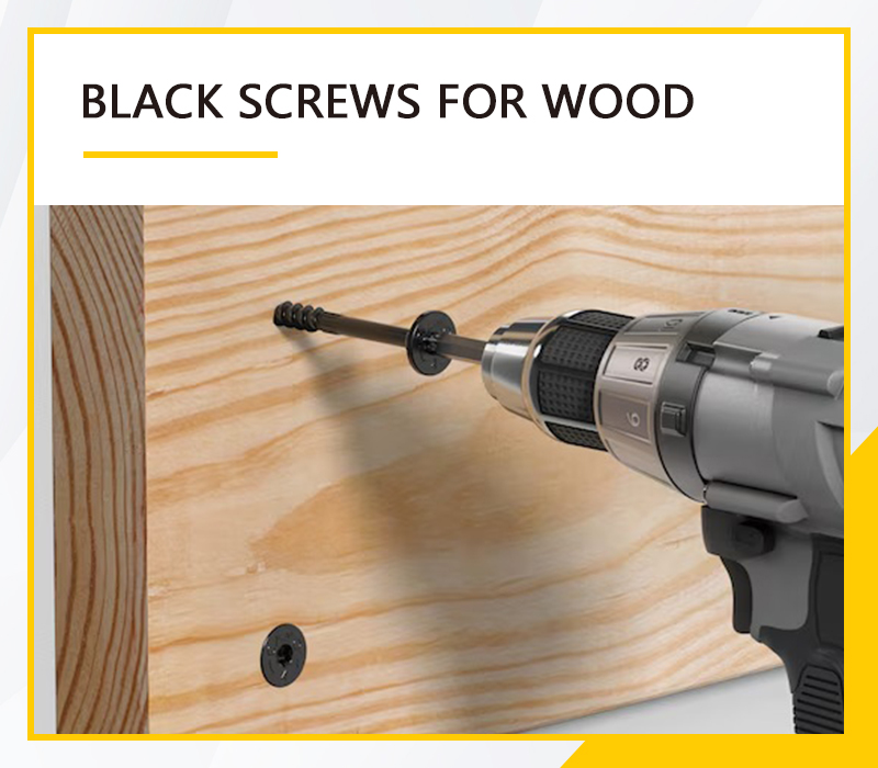 Black Screws For Wood