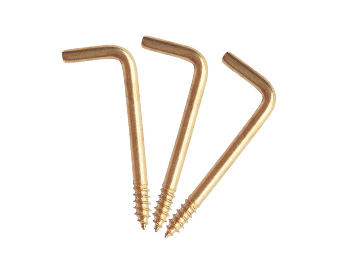 brass hook screw