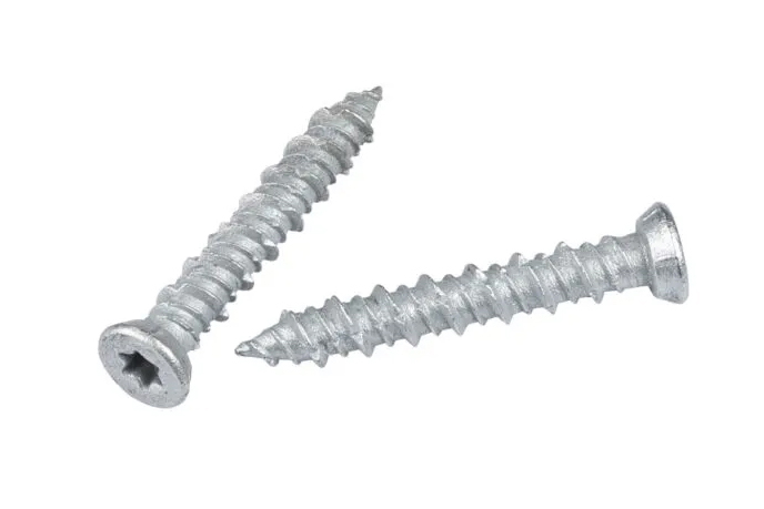 flat head concrete screws