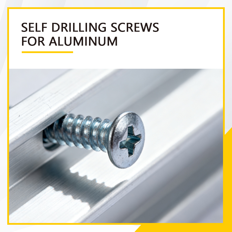 self drilling screws for aluminum