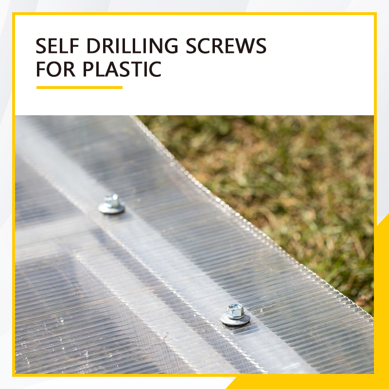 self drilling screws for plastic