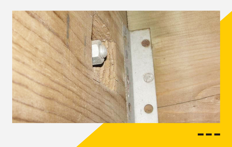 2lag screws for ledger board