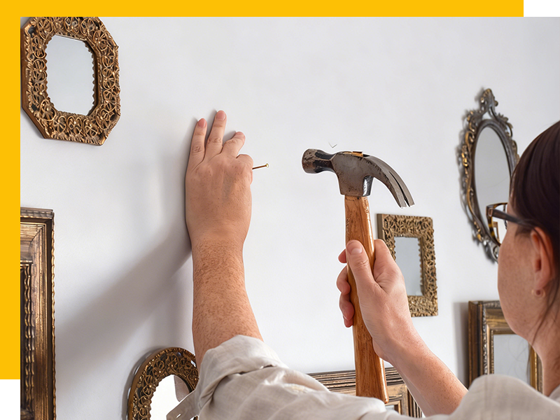 6masonry nails for hanging pictures