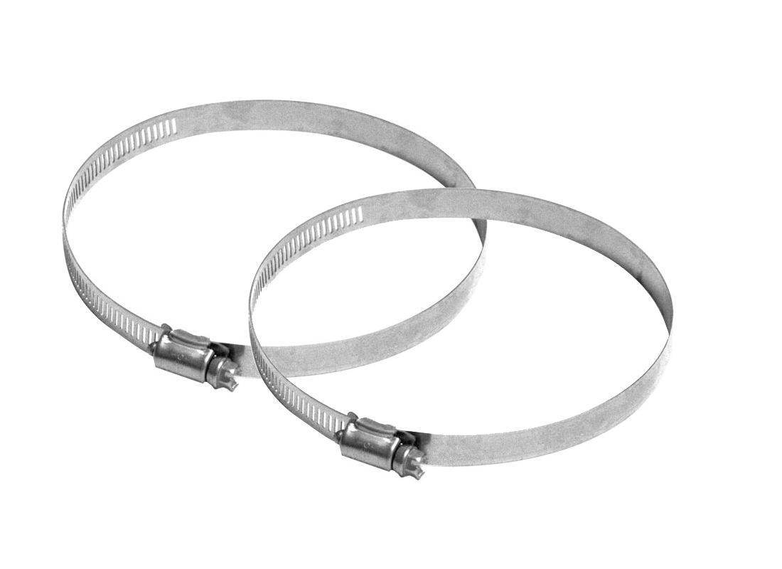 Big hose clamps