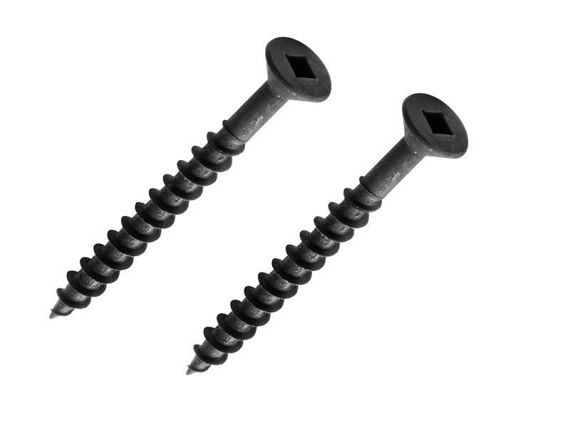 black decking screws