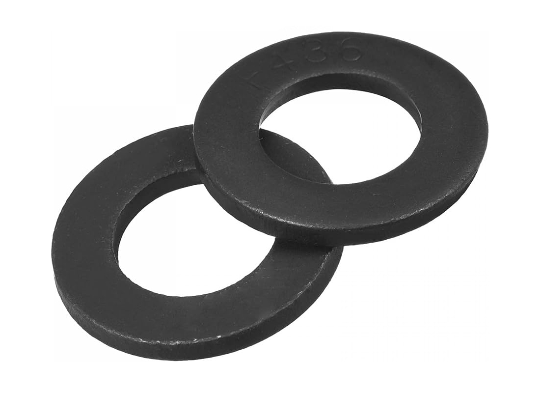 black washers