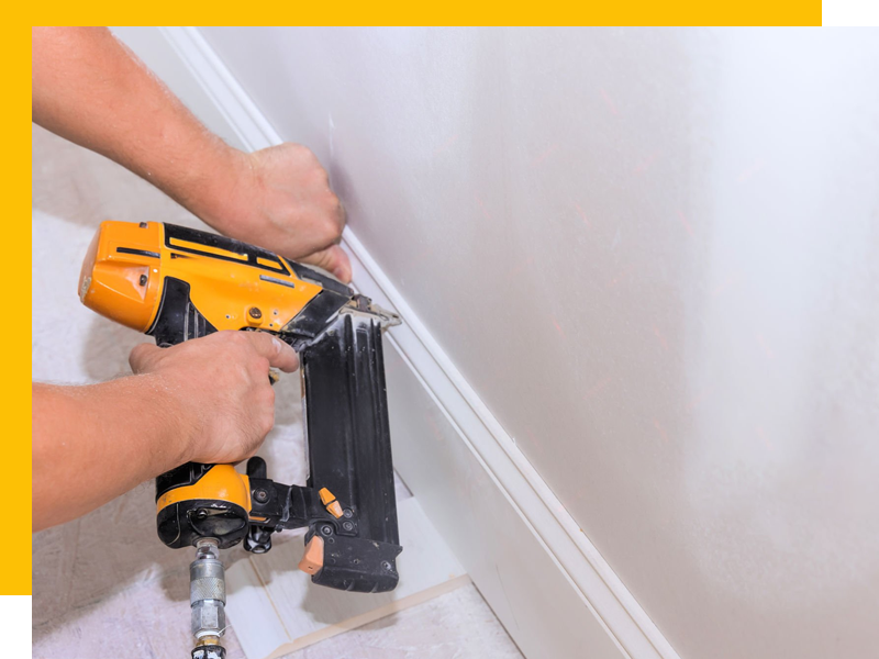 brad nails for baseboard
