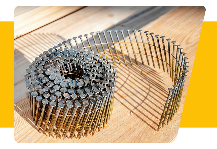 Coil Nails Power Your Progress with 300-Nail Reliability
