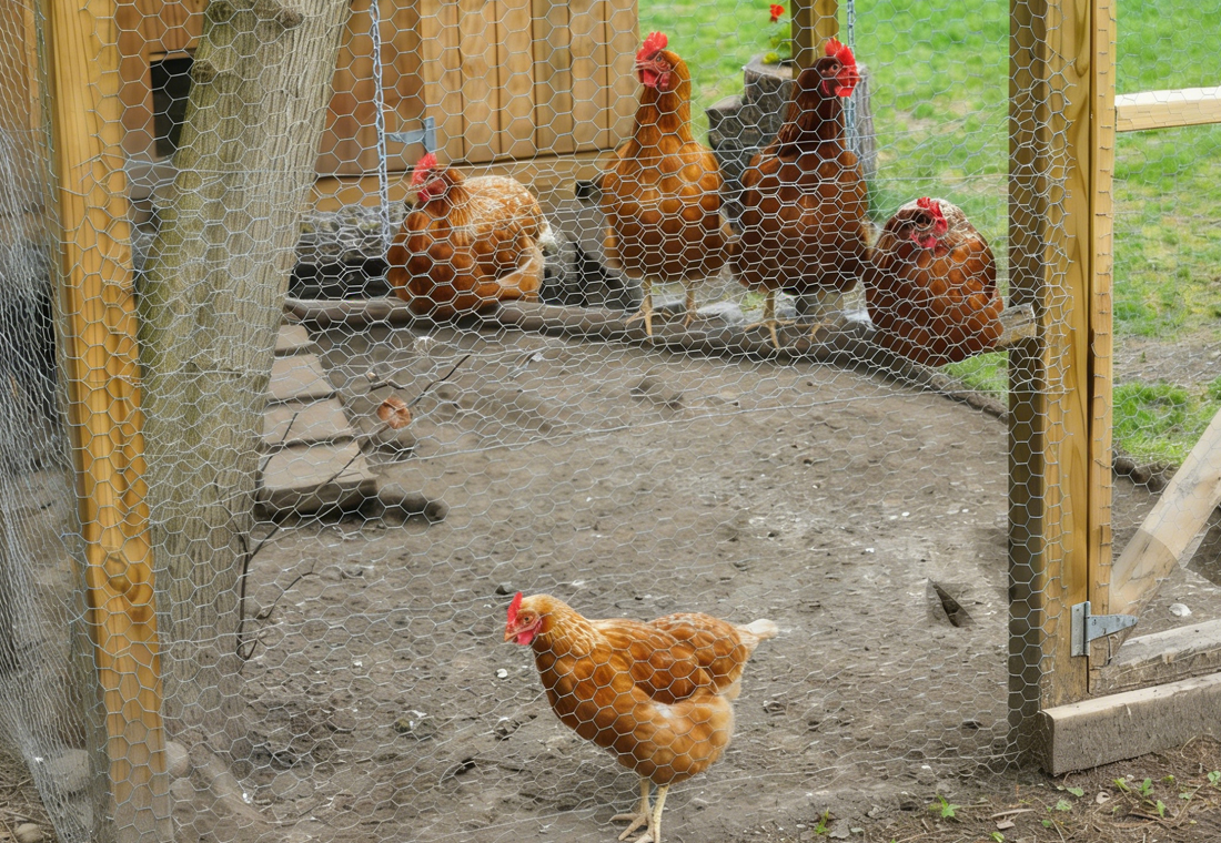 fence for chicken