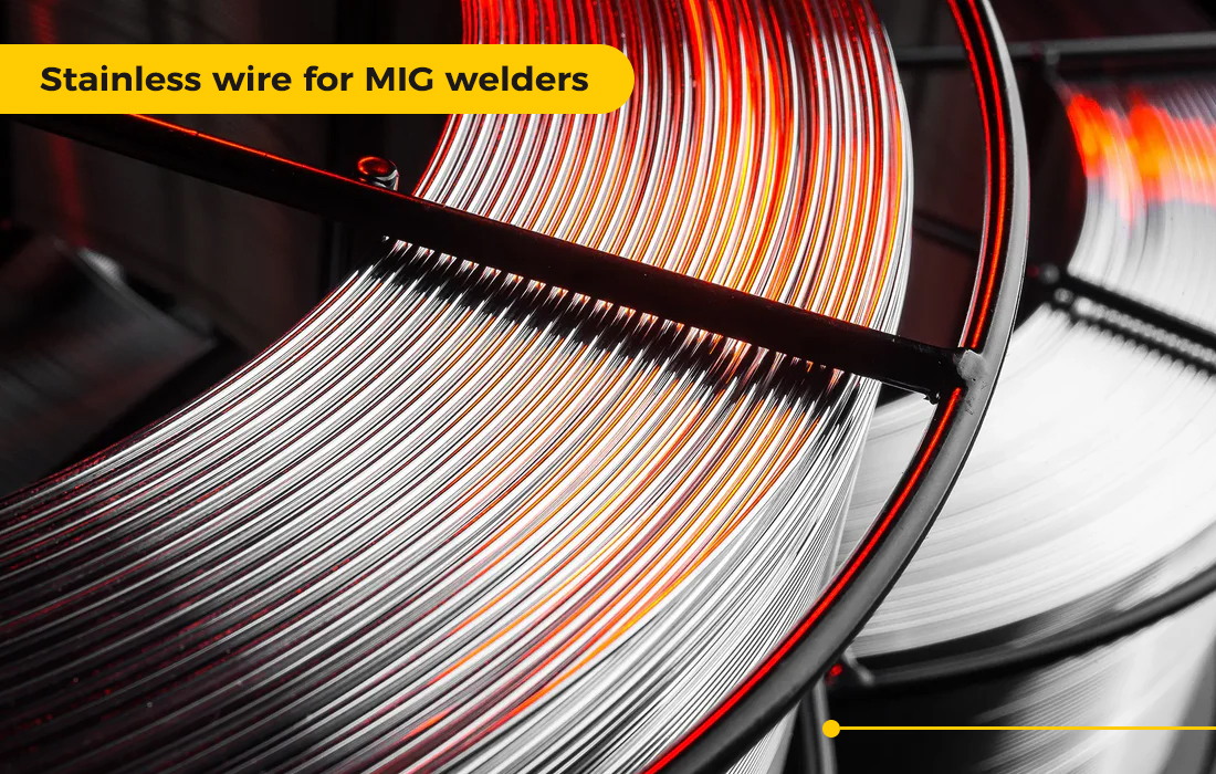Stainless wire for MIG welders