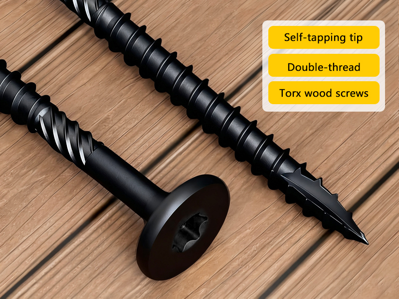 Wood Screws Engineered to Hold Stronger, Last Longer