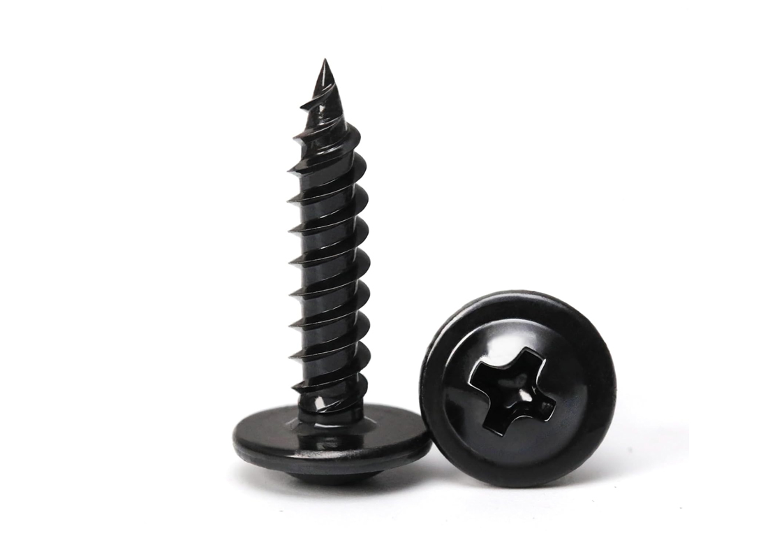 black self tapping screws