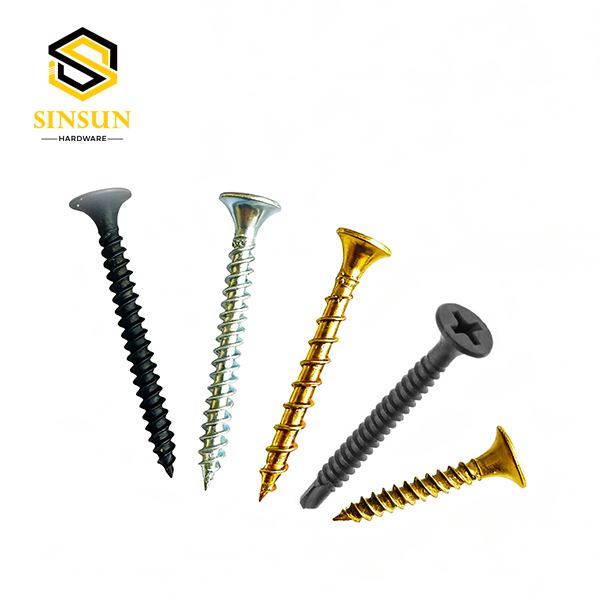 Professional-grade high-tensile plasterboard to plasterboard screw