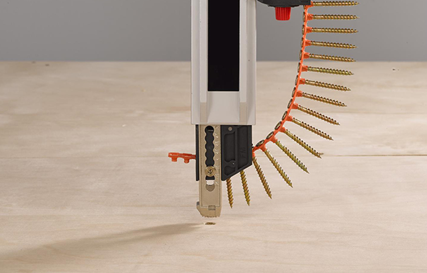 Sheathing and subfloor attachmen