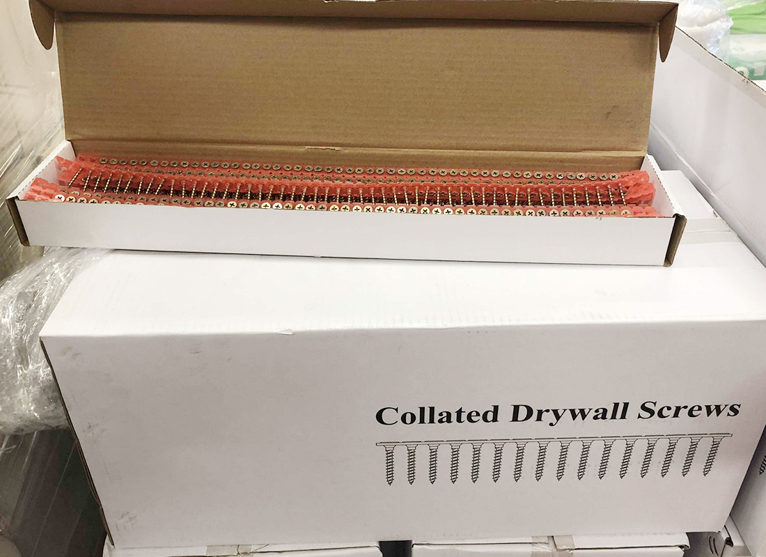 Spool magazines drywall screw