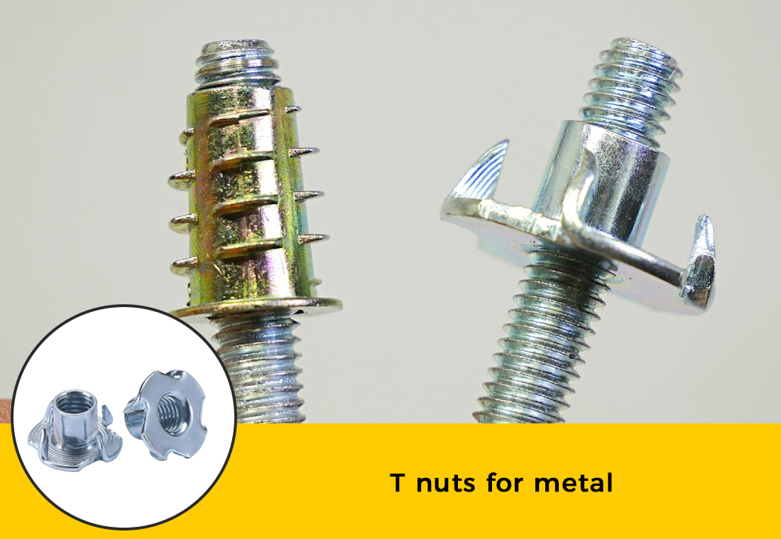t nuts for metal