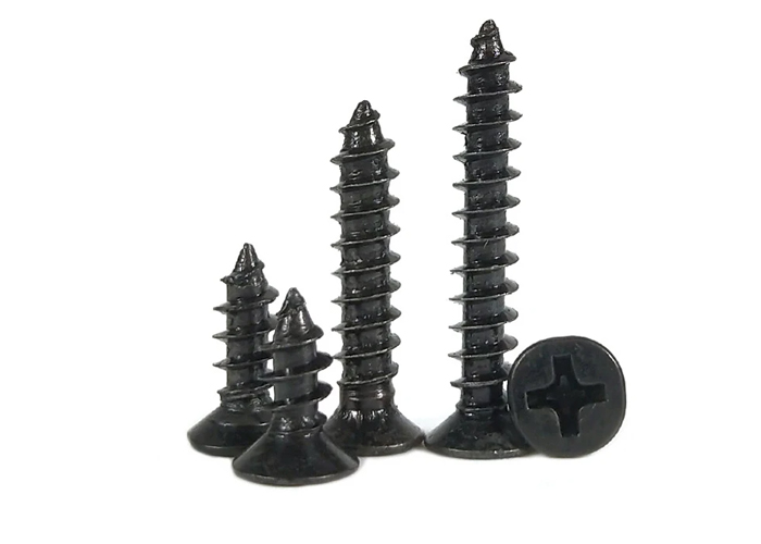 Black Countersunk Self Tapping Screws