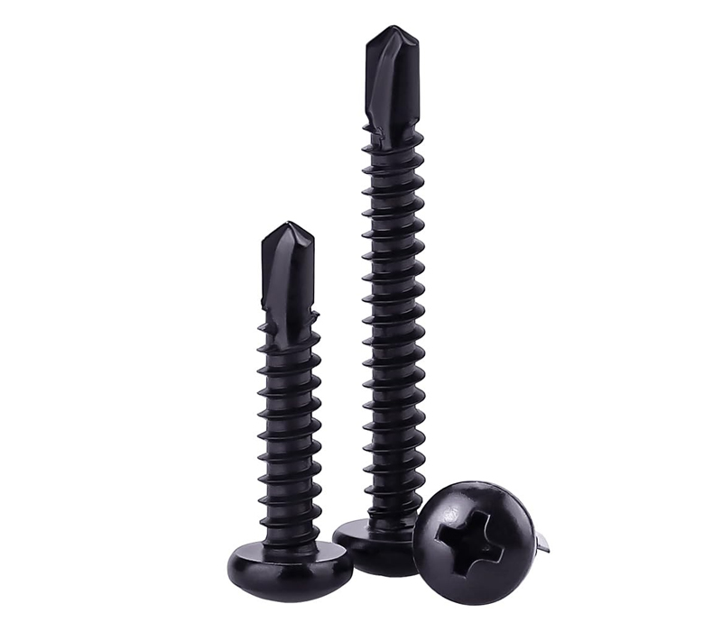 Black Oxide Phillips Pan Head Self-Drilling Screws