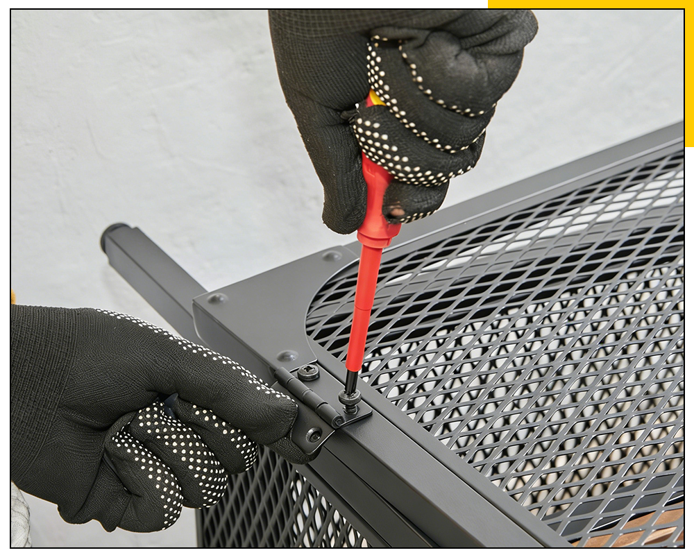 Black Self Tapping Screws for Metal