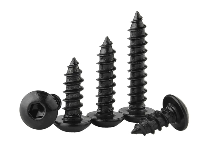 Black Stainless Steel Self Tapping Screws