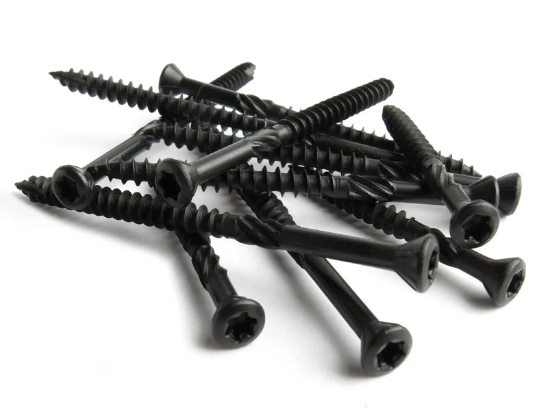 Black Stainless Steel Wood Screws