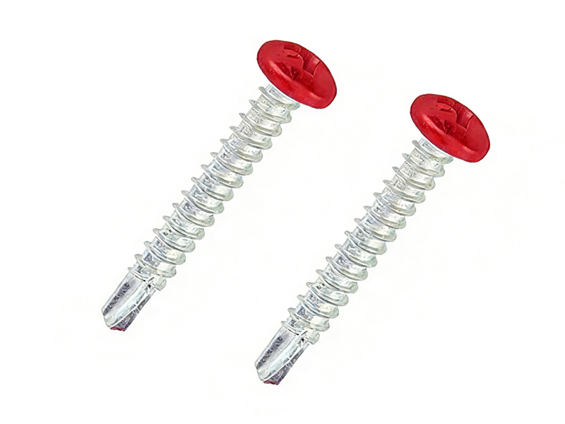 Color-Head-Pan-Self-Drilling-Screws