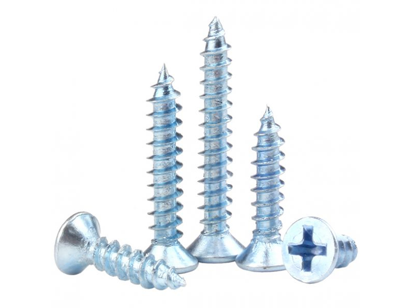 countersunk self tapping metal screws