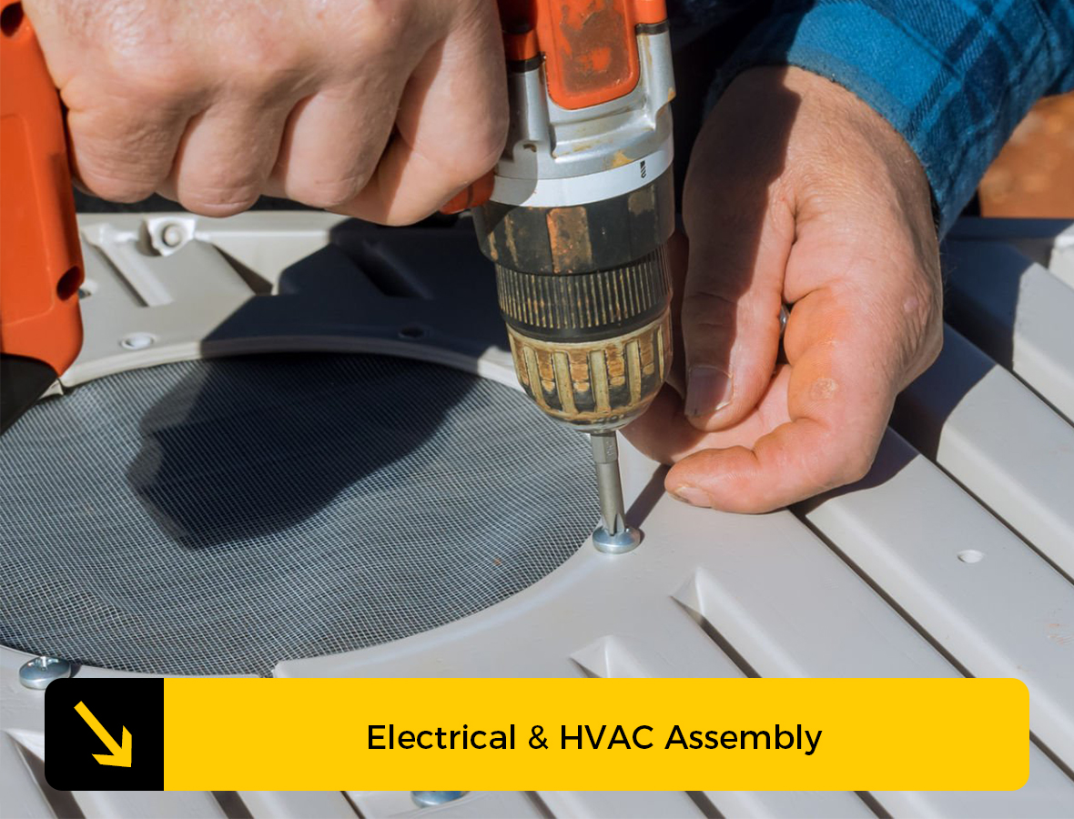 Electrical & HVAC Assembly