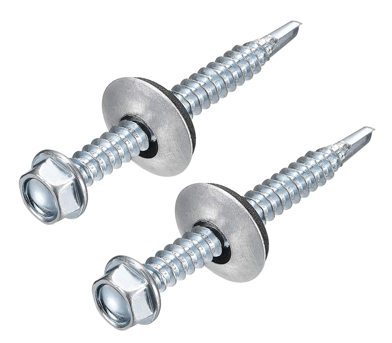 Galvanized Hex Head Screws with EPDM  Washer