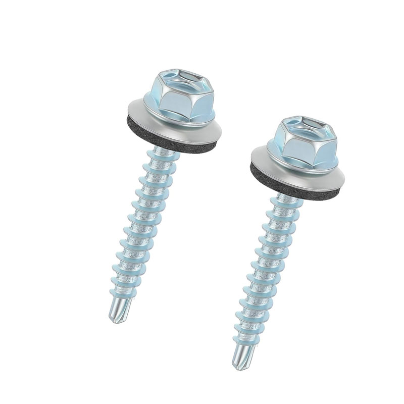 Galvanized roofing screws