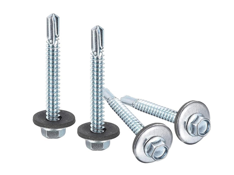 Hex Self Drilling Screw with EPDM Bonded Washer
