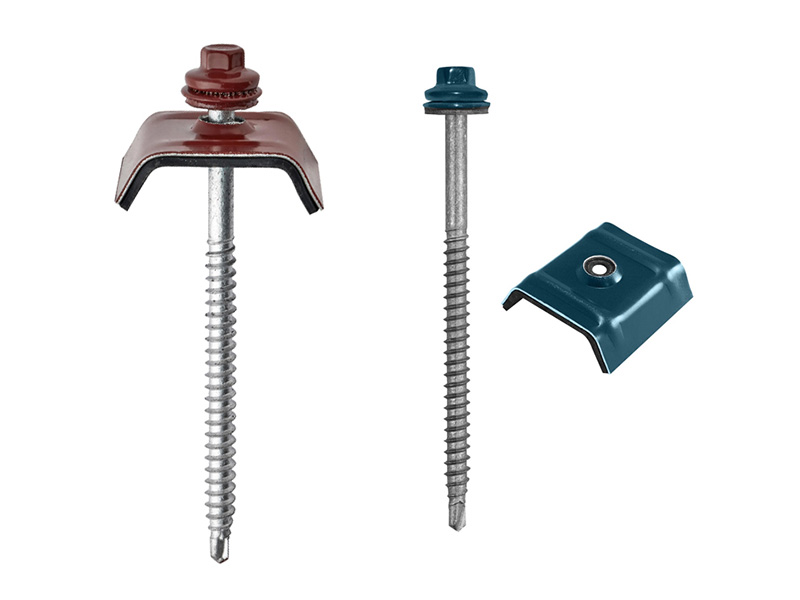 Hex Self Drilling Screw with Saddle Washer