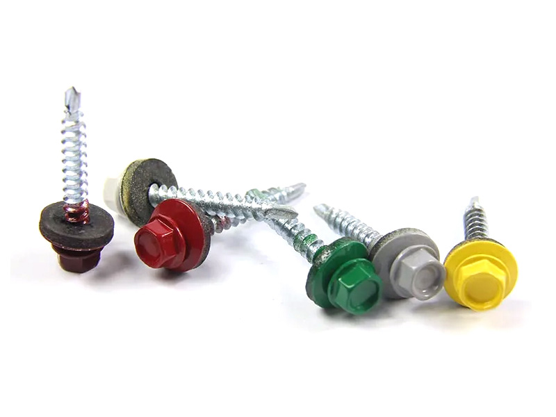 Hexagon Self Drilling Screw with Rubber Washer