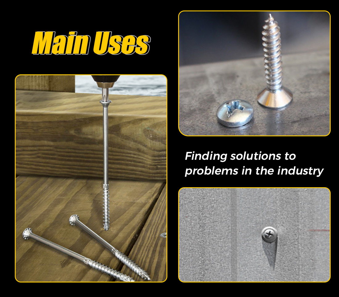 Main Uses Finding solutions to problems in the industry