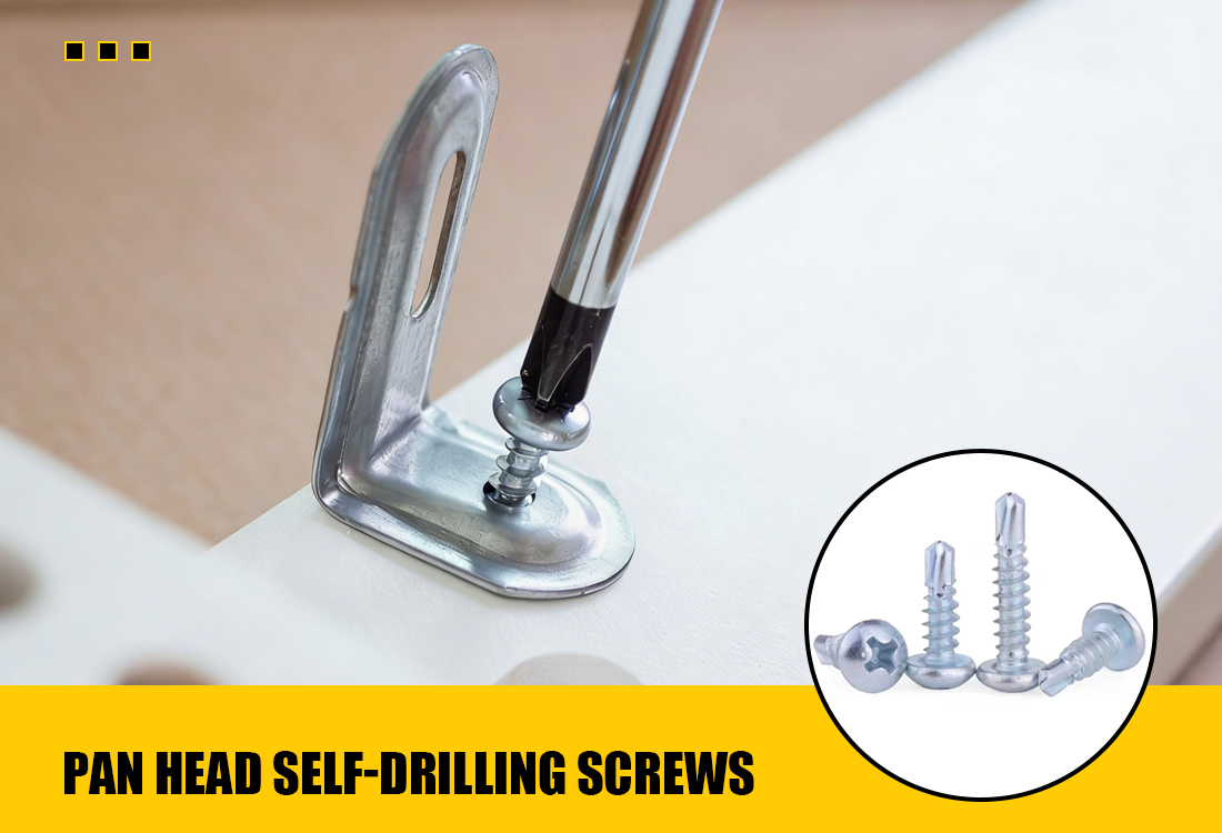 Pan Head Self-Drilling Screws Three-in-One Performance is the main value proposition