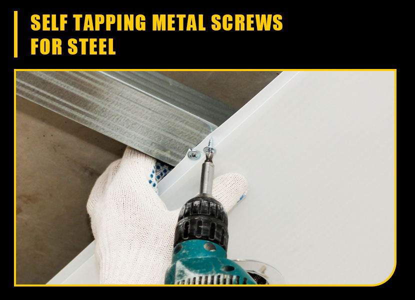 self tapping metal screws for steel