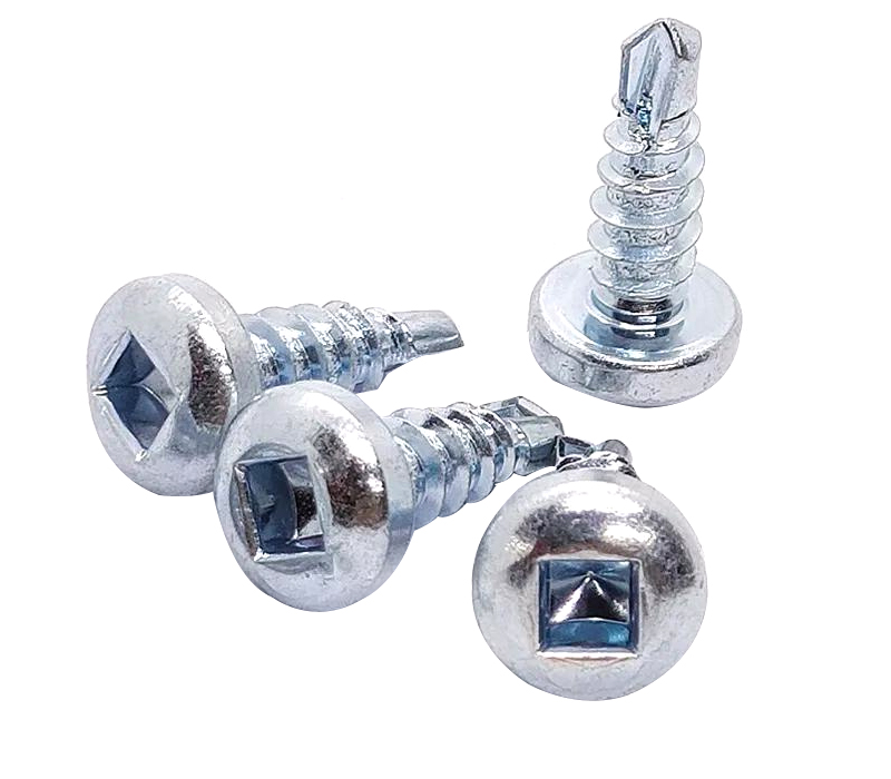 square drive pan head self drilling screws