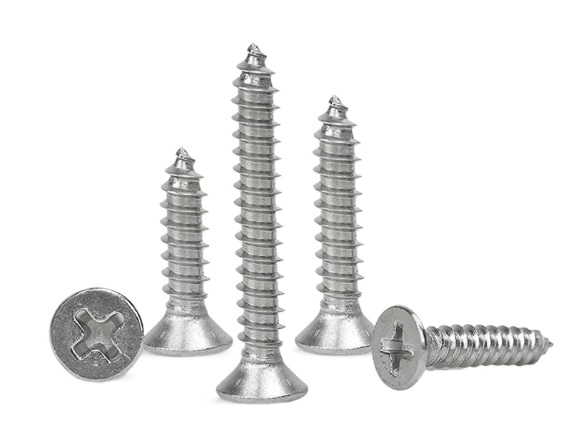 stainless steel countersunk wood screws