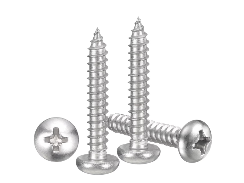 stainless steel self tapping metal screws