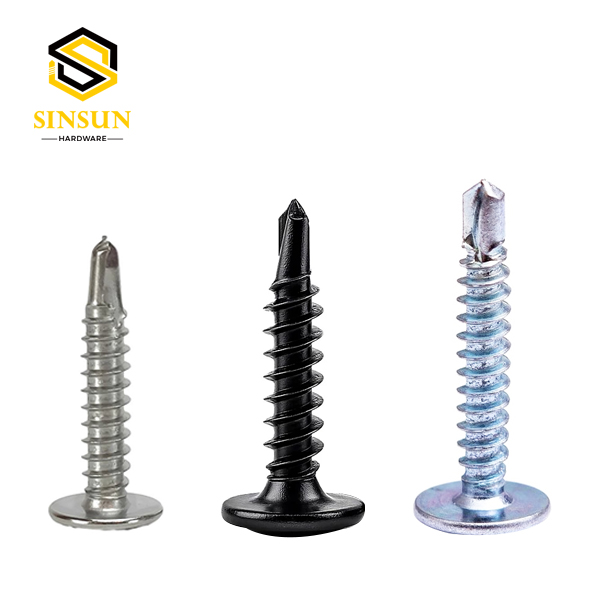 Wafer head screws self drilling
