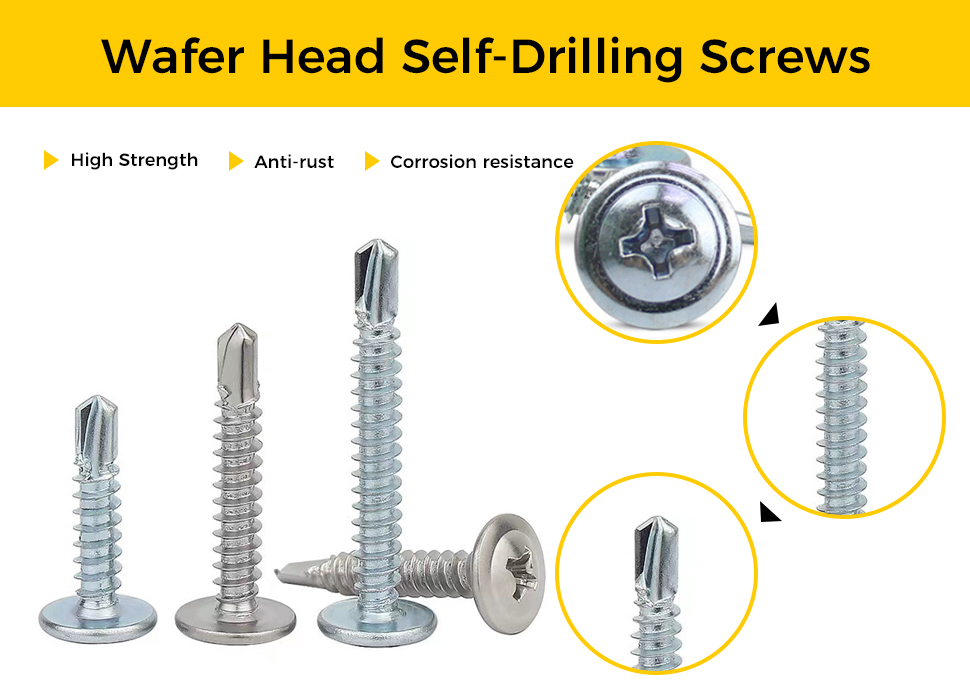 wafer head self drilling srew Introduction  Features