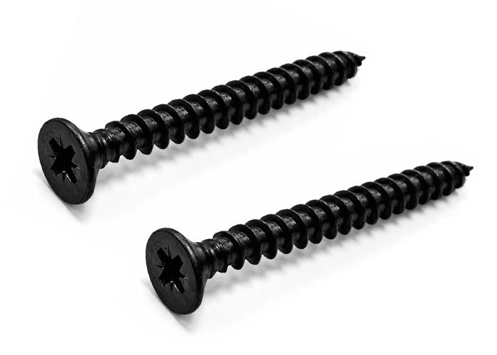 Black Chipboard Screws