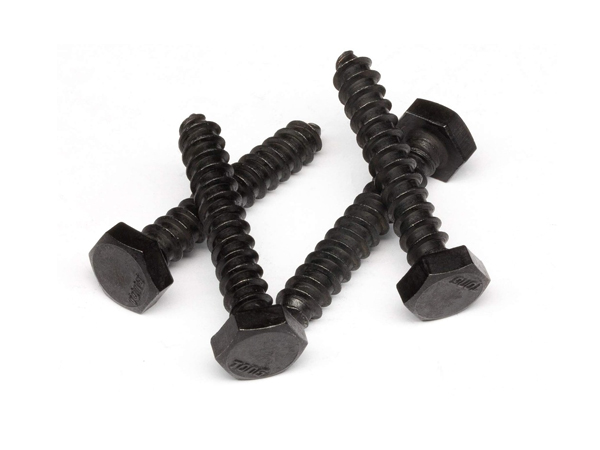Black Lag Screws