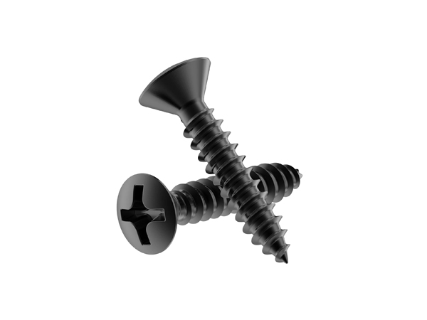 Black Oval Head Wood Screws
