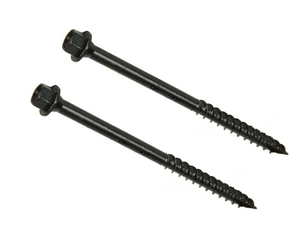 Black Oxide Lag Screws