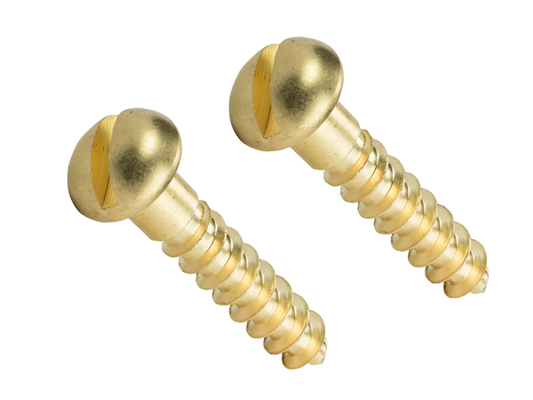 Brass Pan Head Wood Screws