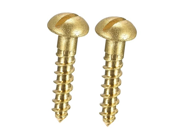 Brass Round Head Wood Screws