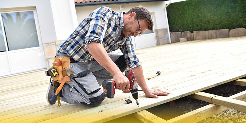 Decking is the most popular use