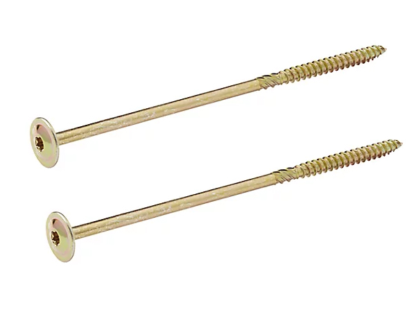 Extra-long wood screws