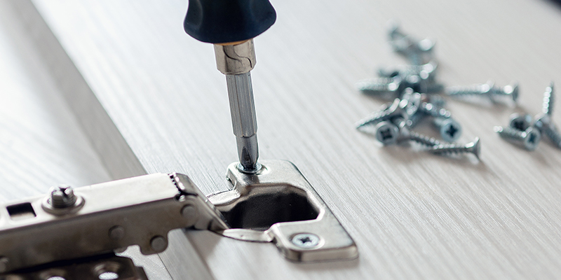 Furniture & Cabinet Assembly Requiring Disassembly